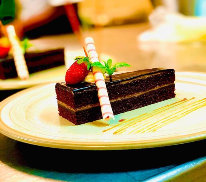 Dessert selection